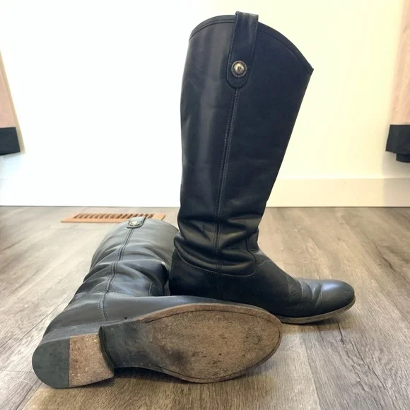 Frye Melissa Tall Lug Boots - Picture 2 of 4